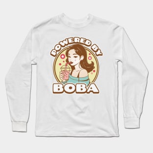 Powered By Boba Long Sleeve T-Shirt